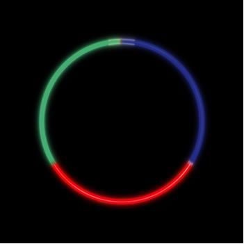 22" Tri-Color Lite-Rope